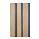SLIM LINE 40 WALL PANEL BIRCH 163X10X2700MM