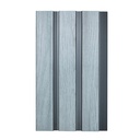 SLIM LINE 40 WALL PANEL GREY 163X10X2700MM