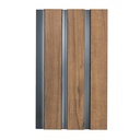 SLIM LINE 40 WALL PANEL KIAAT 163X10X2700MM