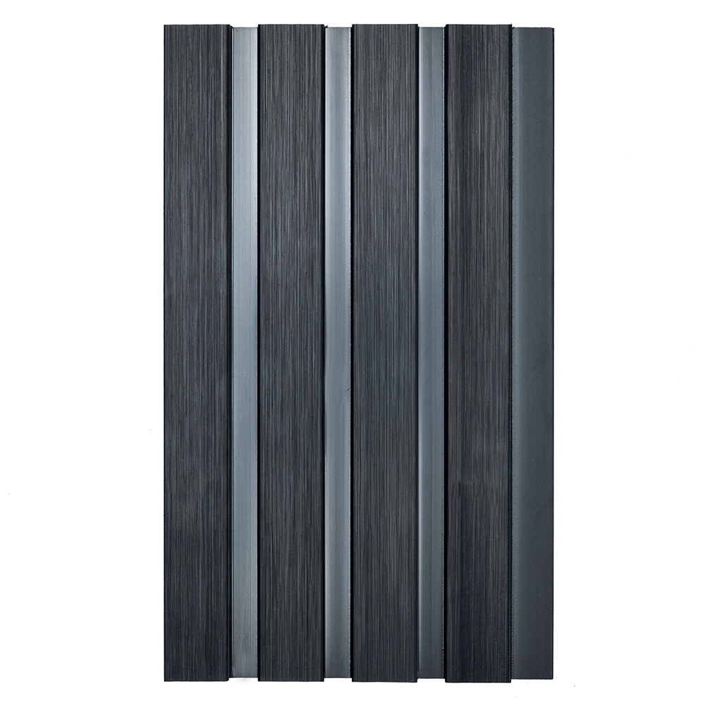 TOP LINE WALL PANEL BLACK 164x16x2400MM
