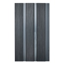 LUX LINE WALL PANEL BLACK  163X16X2700MM