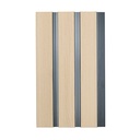 LUX LINE WALL PANEL MAPLE   163x16x2700MM