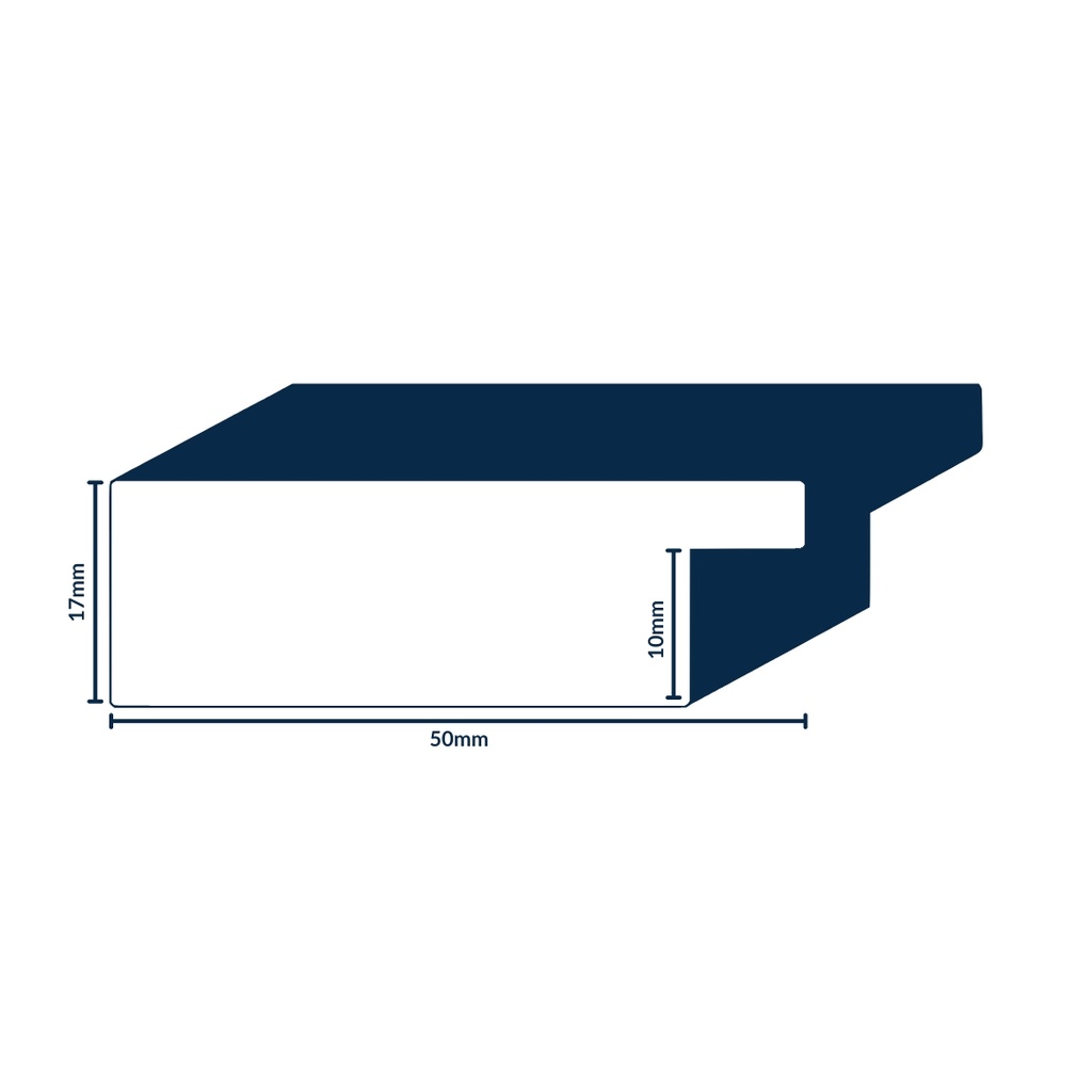 Q910B SILVER SYNTHETIC MOULDING