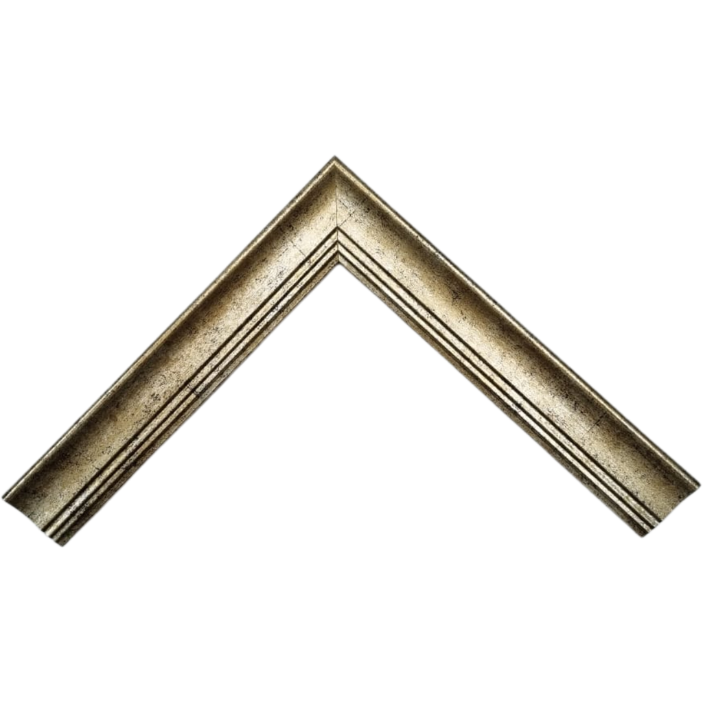 Q951B SILVER SYNTHETIC MOULDING