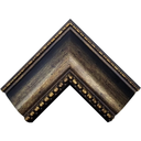 Q920B MOTTLE GOLD & BLACK SYNTHETIC MOULDING