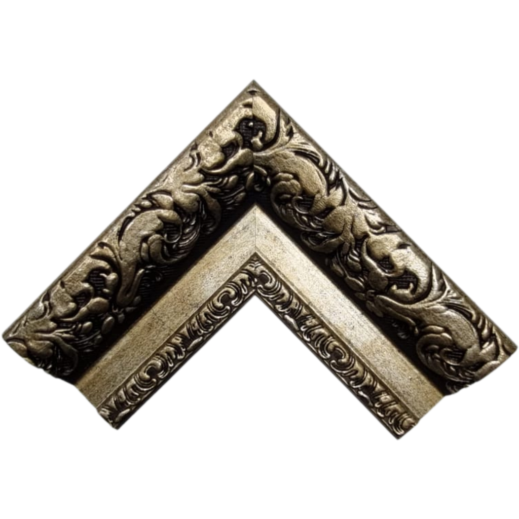Q932B ANTIQUE SILVER SYNTHETIC MOULDING
