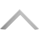 1172W WHITE ALU FINISH SYNTHETIC MOULDING