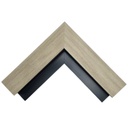 1095I LIGHT WOODSTAIN 69mm SYNTHETIC MOULDING