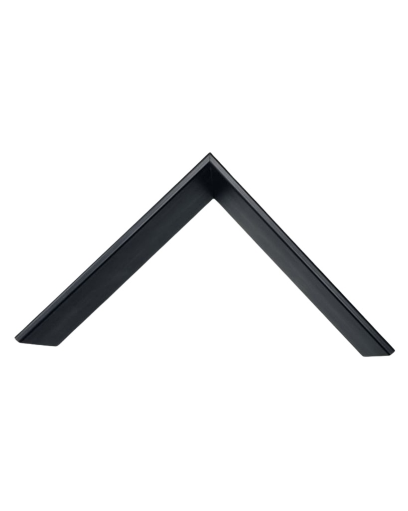 1172B BLACK ALU FINISH SYNTHETIC MOULDING