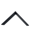 1172B BLACK ALU FINISH SYNTHETIC MOULDING