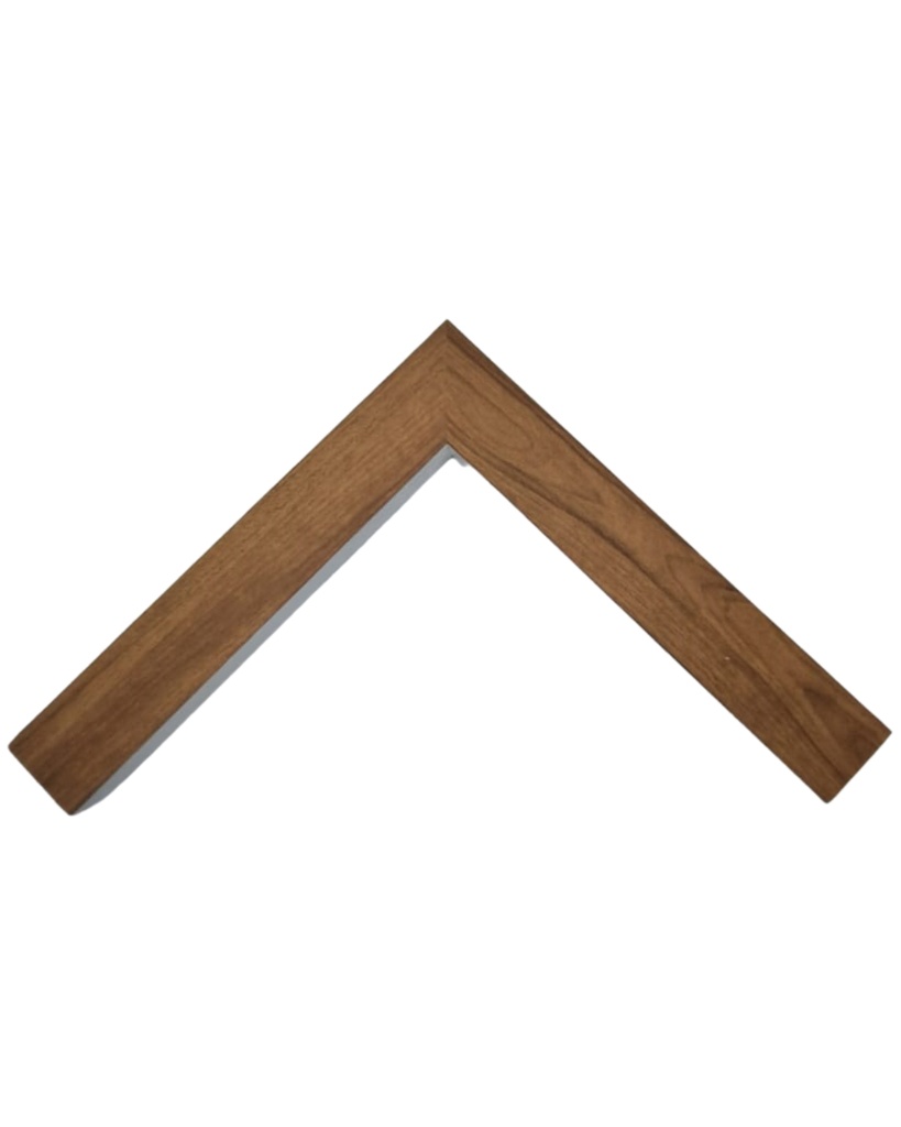 PS MOULDING W 32 X H 32 X L 2900MM NATURAL KIAAT WITH WHITE FACE