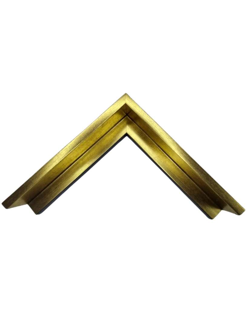 PS MOULDING W 30 X H 45 X L 2900MM GOLD (CANVAS FLOATER 33MM) 10MM FACE