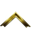 PS MOULDING W 30 X H 45 X L 2900MM GOLD (CANVAS FLOATER 33MM) 10MM FACE