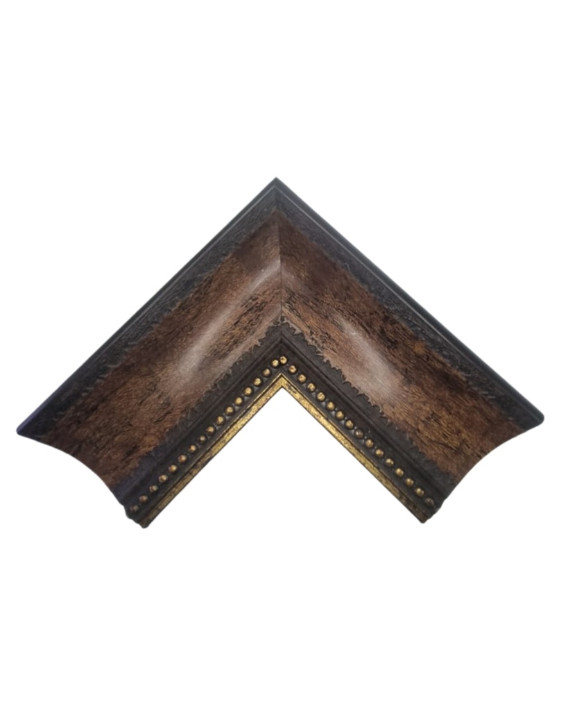 PS MOULDING W 87 X H 40 X L 2900MM MEDIUM WOODSTAIN