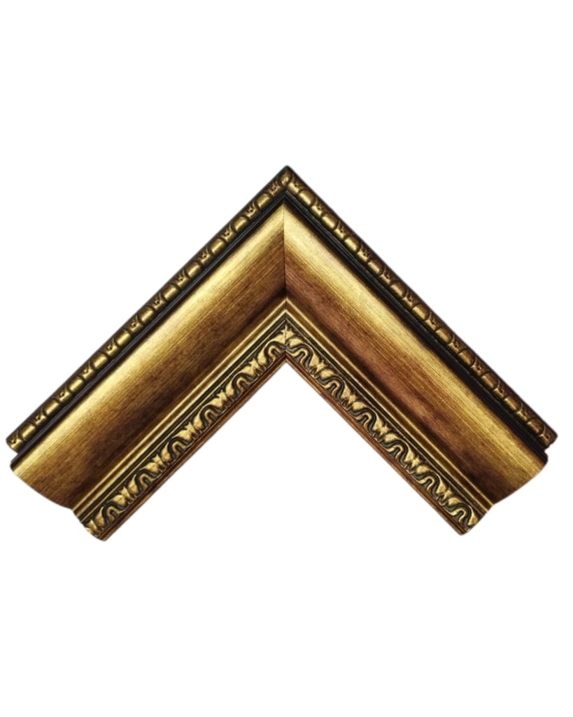 PS MOULDING W 72 X H 34 X L 2900MM ANTIQUE GOLD