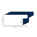 PS MOULDING W 30 X H 13 X L 2900MM COFFEE BEAN1