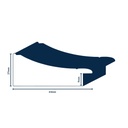 PS MOULDING W 63 X H 27 X L 2900MM PEWTER1046