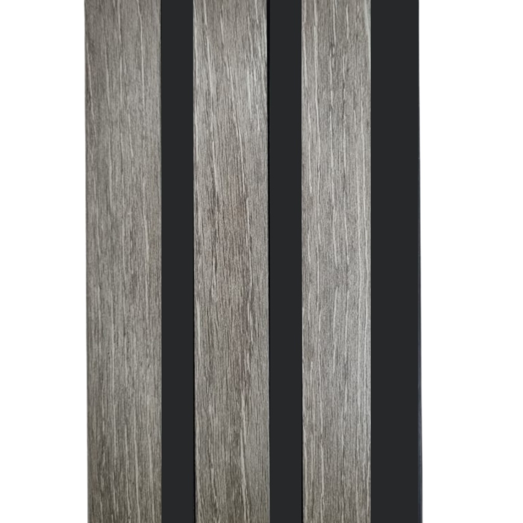 SLIM LINE 28 WALL PANEL GREY OAK 120X10X2700MM