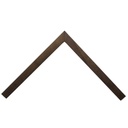 WHITE WOOD MOULDING 16X35MM