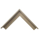 WOOD MOULDING W 37 X H 44 X L 2900MM NATURAL (CANVAS FLOATER 33MM) 7 MM FACE