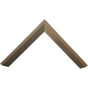 WOOD MOULDING W 23 X H 51 X L 2900MM NATURAL KIAAT STAIN