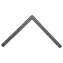 PS MOULDING W 16 X H 28 X L 2900MM GREY/WHITE   