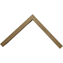 BROWN WOOD MOULDING 16X35MM