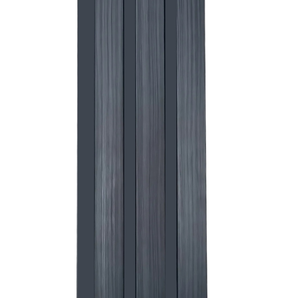 WALL PANEL 120X10X2400MM CHARCOAL