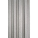 WALL PANEL PVC 160X23X2700MM ASH GREY