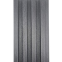 WALL PANEL PVC 160X23X2700MM CHARCOAL