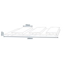 WALL PANEL PVC 200X13X2700MM WOOD