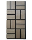 Wall Panel 765X380mm Acoustic Chestnut