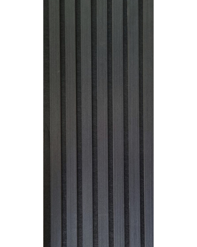 Wall Panel 300X21X2700mm Acoustic Charcoal