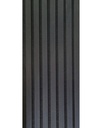Wall Panel 300X21X2700mm Acoustic Charcoal
