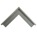 PS Moulding W 52 X H 45 X L 2900mm Light Grey (Canvas Floater 33mm) Dual Face 10/20mm