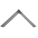 PS Moulding W 18 X H 53 X L 2900mm Silver