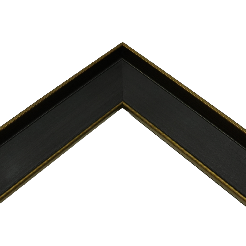 PS Moulding W 63 X H 44 X L 2900mm Gold & Black