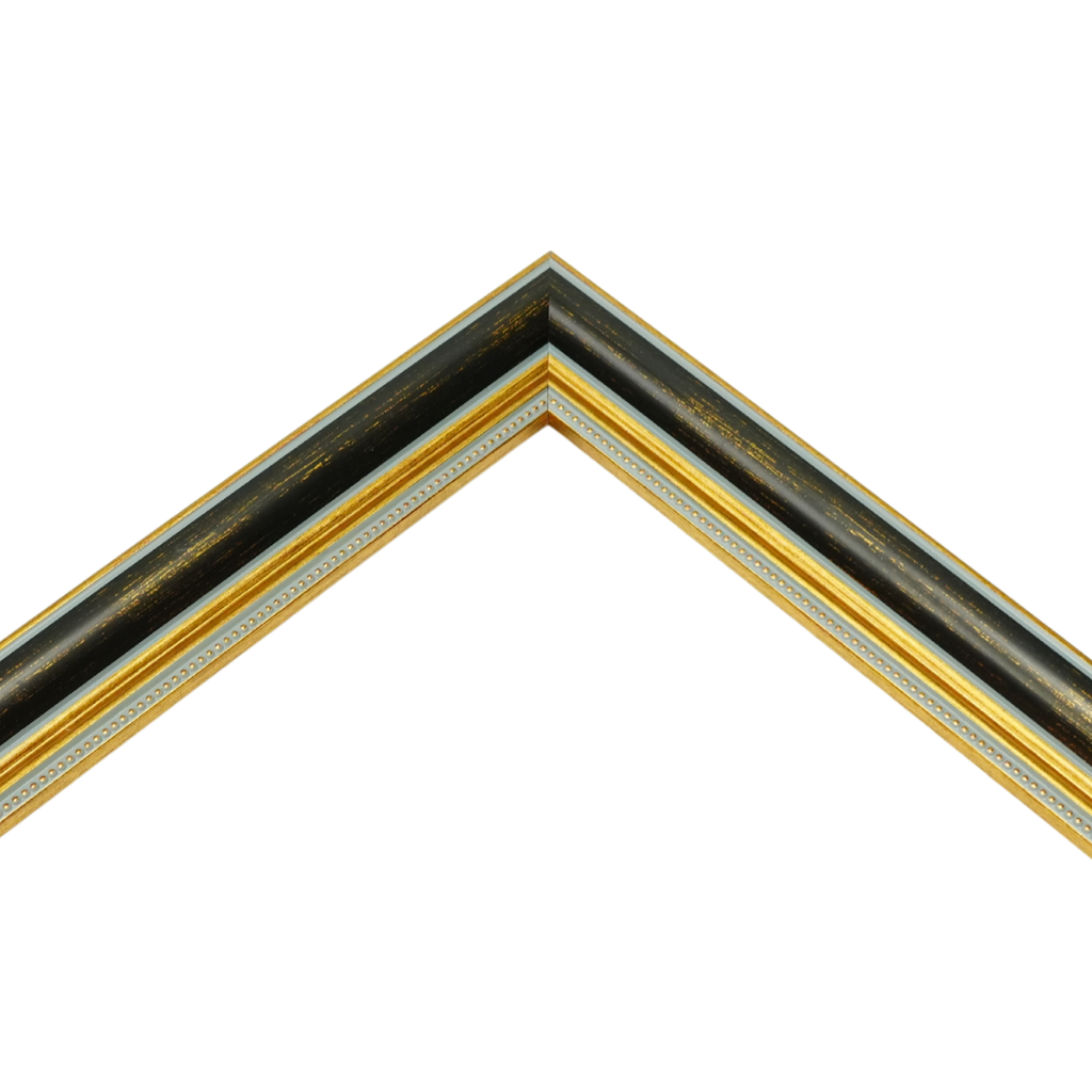 PS Moulding W 31 X H 23 X L 2900mm Gold & Black