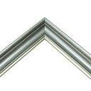 PS Moulding W 50 X H 28 X L 2900mm Antique Silver