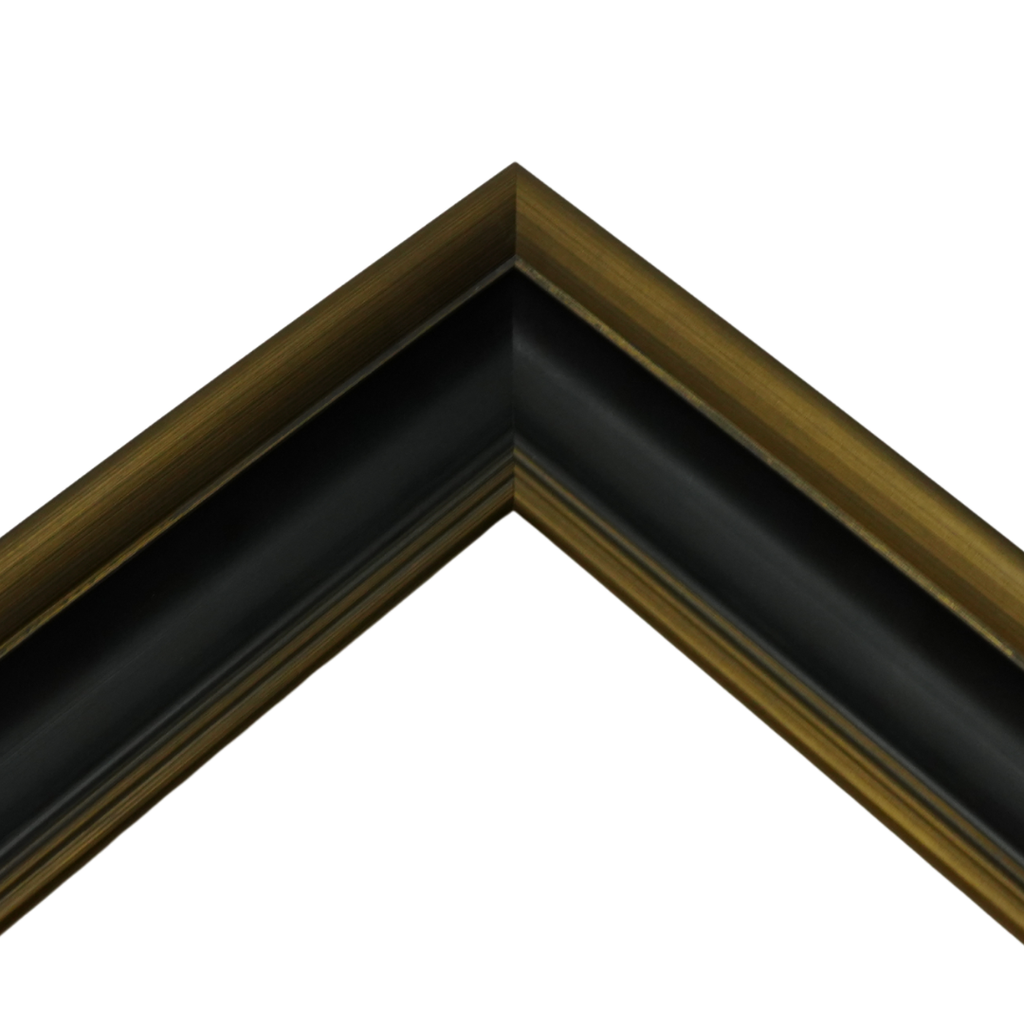 PS Moulding W 65 X H 40 X L 2900mm Gold & Black