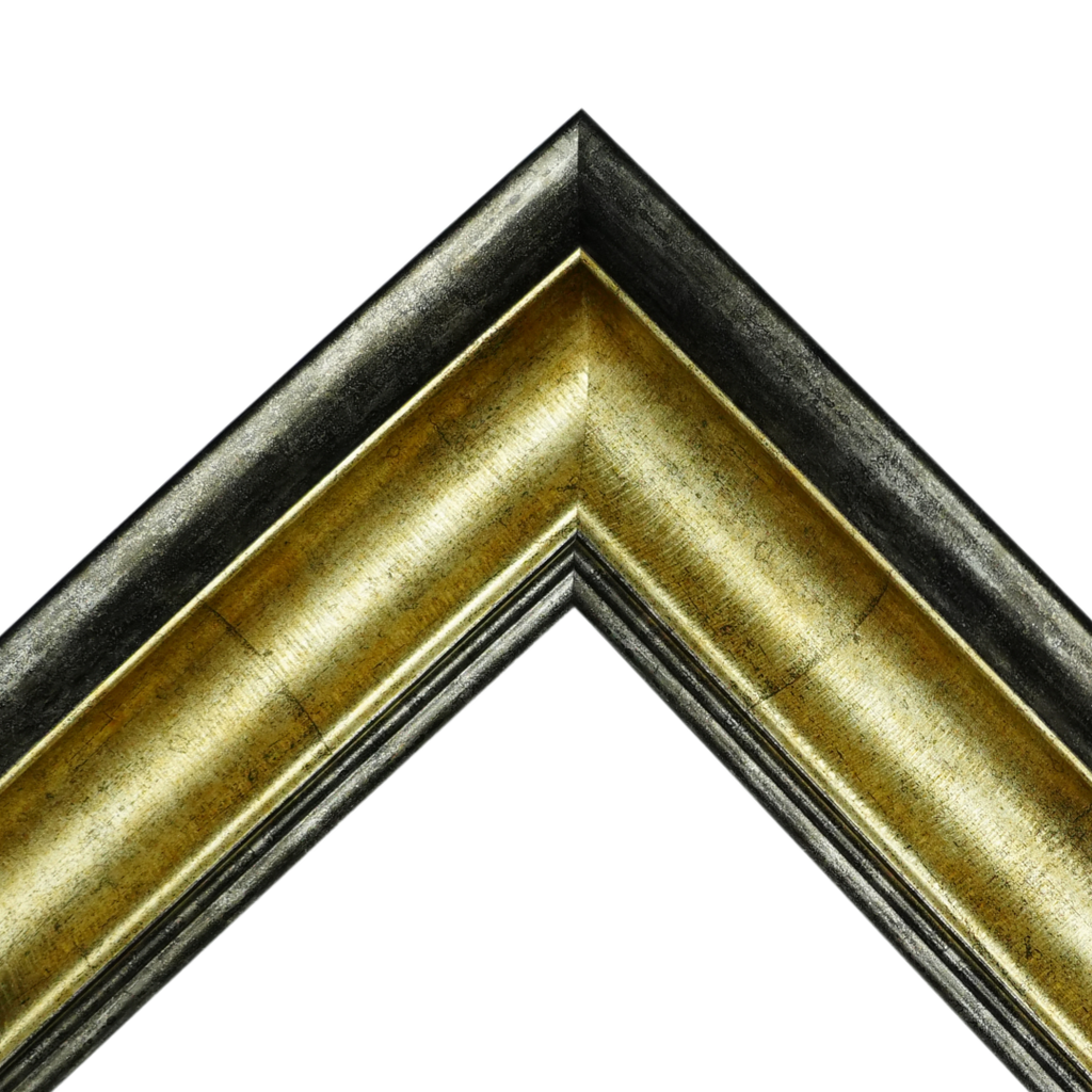 PS Moulding W 78 X H 49 X L 2900mm Silver & Gold