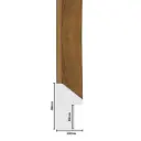 PS Moulding W 20 X H 30 X L 2900mm Kiaat