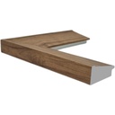 PS Moulding W 58 X H 25 X L 2900mm Natural Kiaat