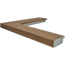 PS Moulding W 44 X H 16 X L 2900mm Natural Kiaat