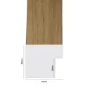 PS Moulding W 41 X H 38 X L 2900mm Natural Kiaat