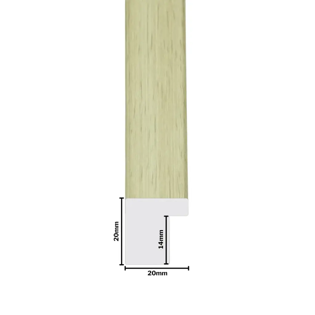 PS Moulding W 20 X H 20 X L 2900mm Natural