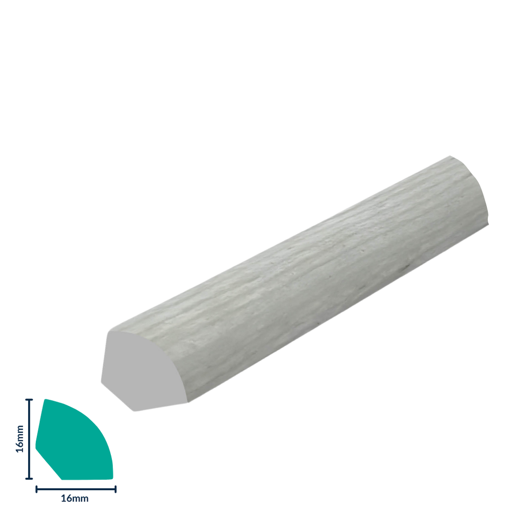 HDPS Quarter Round H 16 X W 16 X L 2700mm Lilium