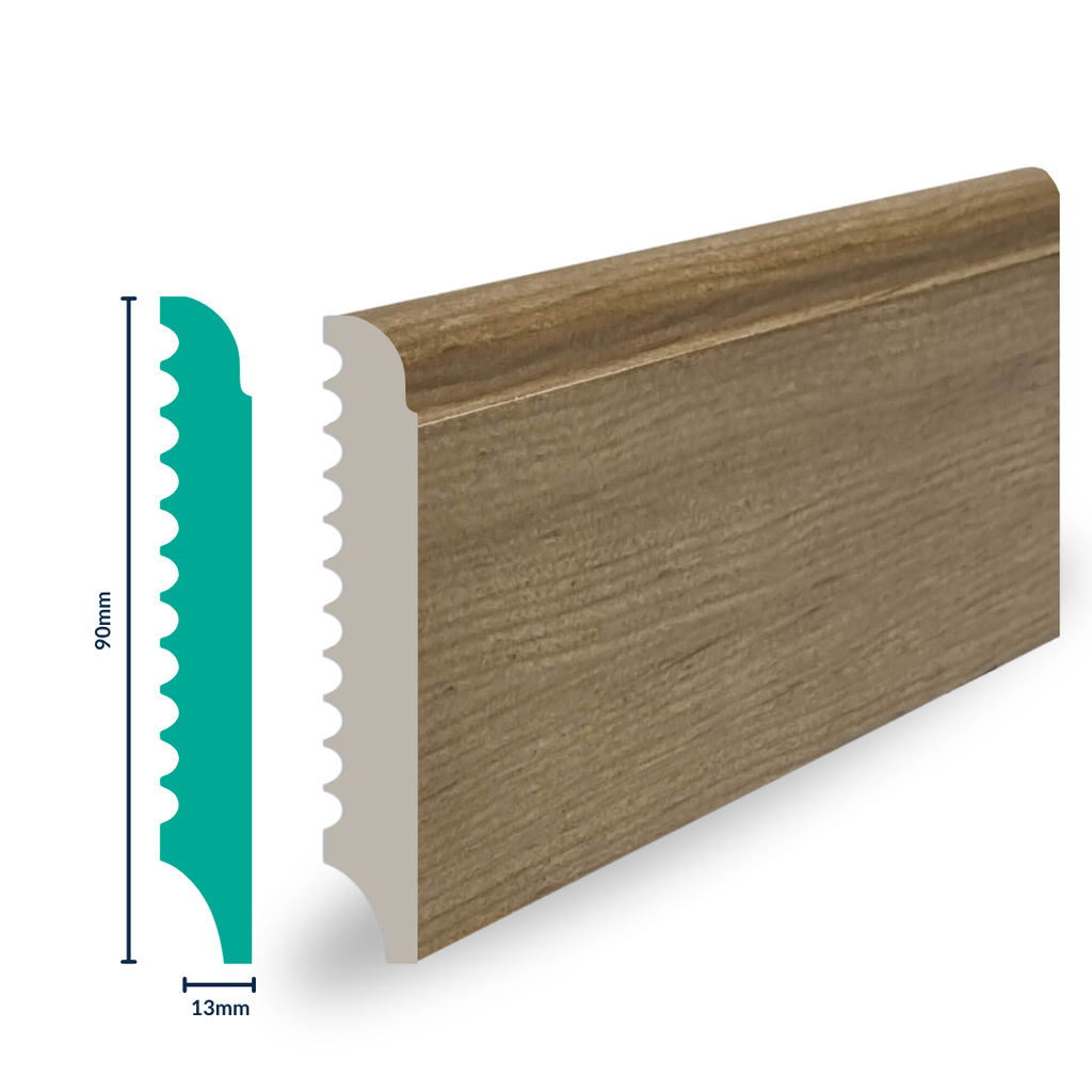 HDPS Skirting H 90 X W 13 X L 2700mm Umgeni