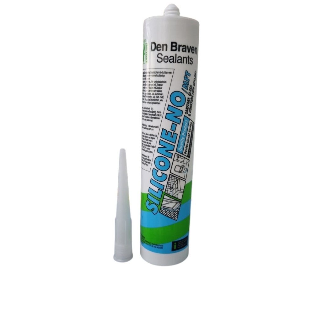 SEALANT SILICONE NEUTRAL CLEAR 300ML DEN BRAVEN (25 PER BOX)
