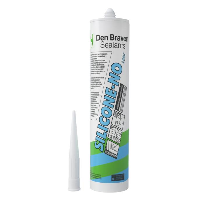 Sealant Silicone Neutral Clear 300ml Den Braven (25 Per Box)